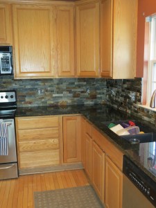Backsplash Finished Picture