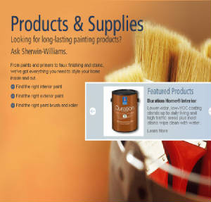 Sherwin Williams Product Page