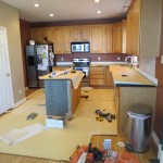 Kitchen Before Tile Dayton Ohio