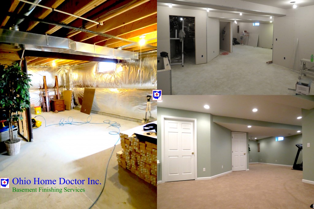 Basement Remodeling and Finishing in Dayton Ohio Ohio Home Doctor