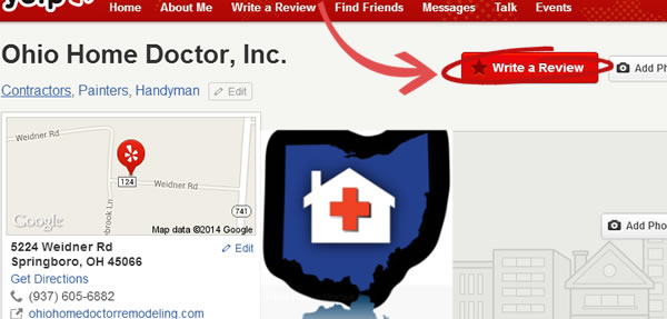 Review Ohio Home Doctor on Yelp.