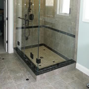 Tile Shower Base