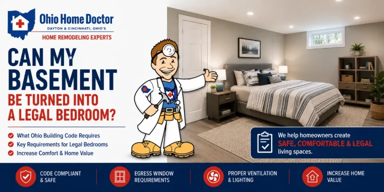 Can my basement become a bedroom?
