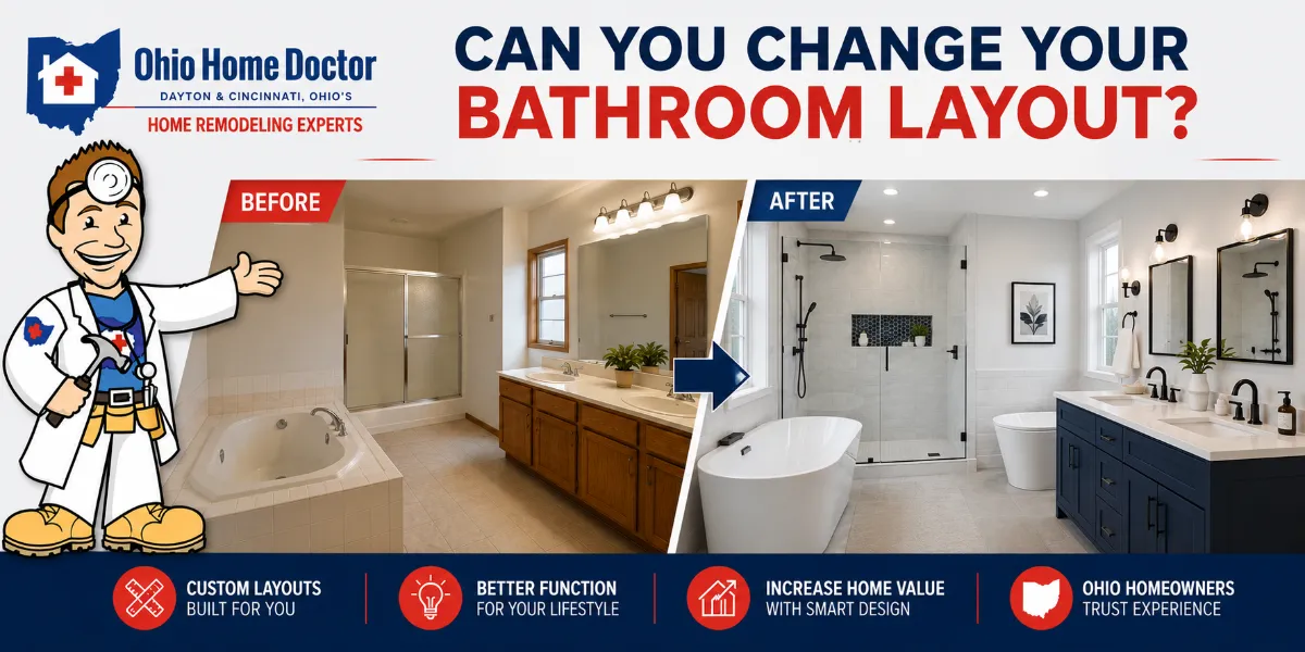 Changing Your Bathroom Layout