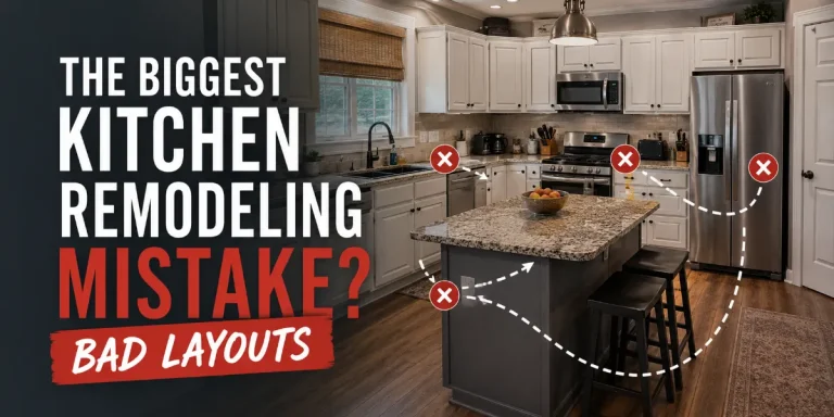 The Biggest Kitchen Remodeling Mistake? Bad Layouts