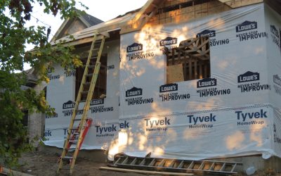 Front picture of addition framing