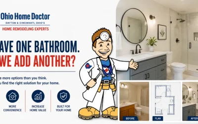 Adding a new bathroom to our older home