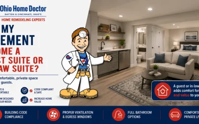 Creating a basement or in-law suite in your Ohio home.