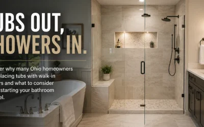 Why Ohio homeowners are looking to complete Tub to shower conversions